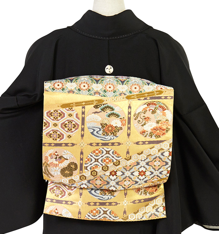 本加賀友禅 黒留袖 No.CA-2478-Mサイズ_02