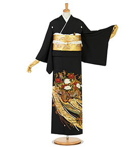 黒留袖 No.CA-2502-Sサイズ