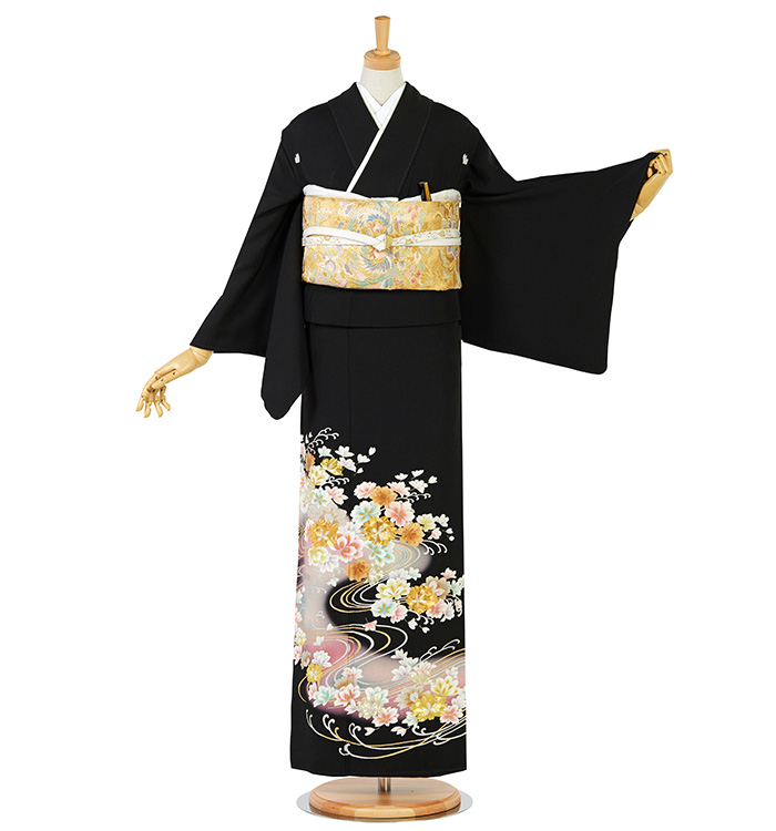 未着用　豪華黒留袖＆袋帯 黒留袖 No.CA-2512-Mサイズのレンタル｜きもの365