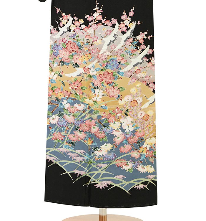 友禅 黒留袖 No.CA-2523-Sサイズ_05