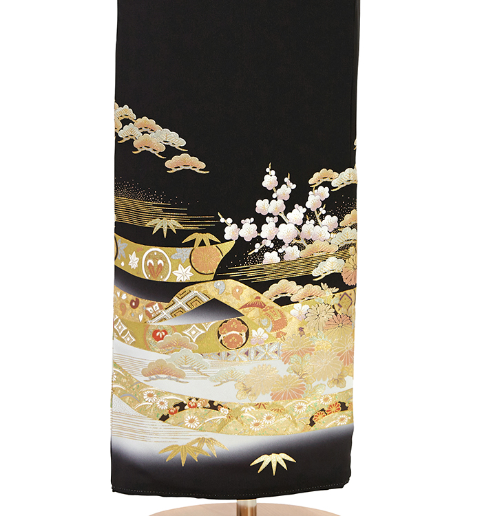 桂由美 黒留袖 No.CA-2529-ワイド-LOサイズ_06