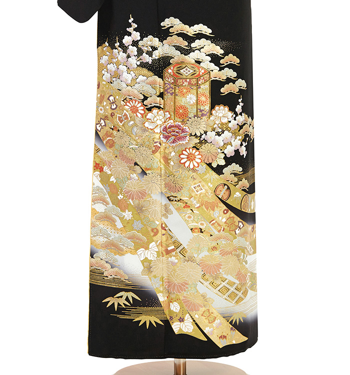 桂由美 黒留袖 No.CA-2529-ワイド-LOサイズ_05