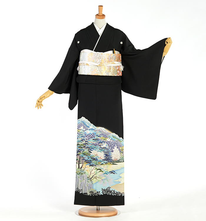 黒留袖 No.CA-2557-Mサイズのレンタル｜きもの365