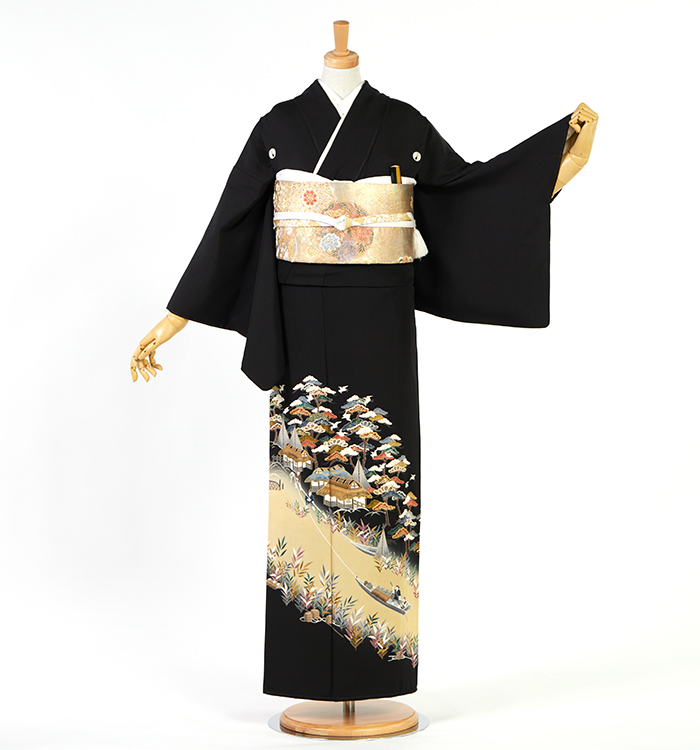 黒留袖 No.CA-2585-Sサイズ