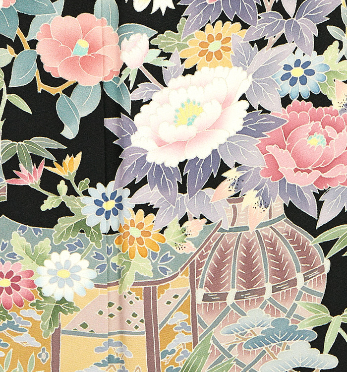 本加賀友禅 黒留袖 No.CA-2586-Mサイズのレンタル｜きもの365