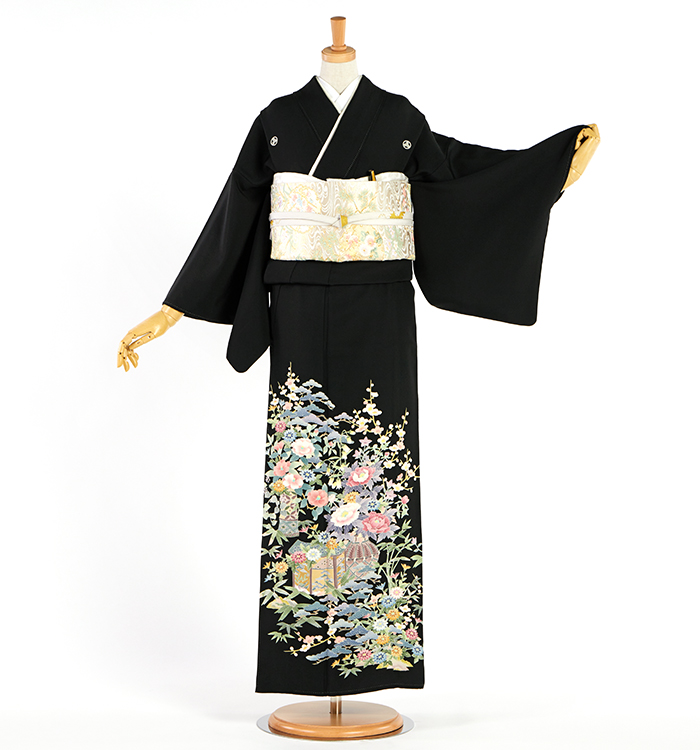 本加賀友禅 黒留袖 No.CA-2586-Mサイズのレンタル｜きもの365