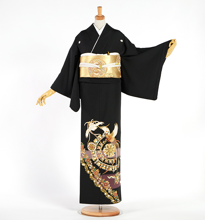 着物　留袖 黒留袖 No.CA-2615-Mサイズのレンタル｜きもの365