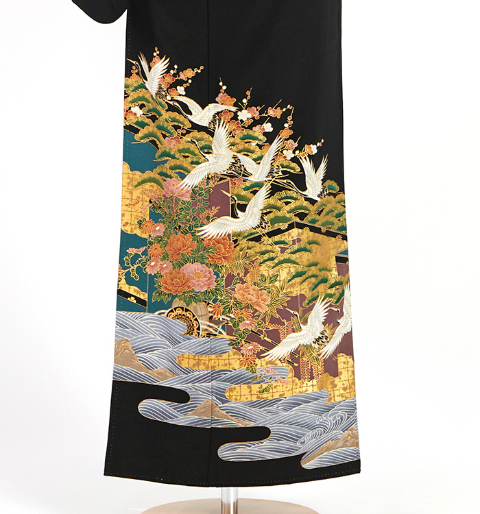 黒留袖 No.CA-2616-Mサイズのレンタル｜きもの365