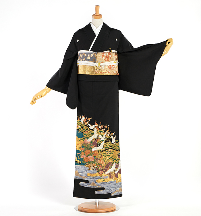 黒留袖 No.CA-2616-Mサイズのレンタル｜きもの365