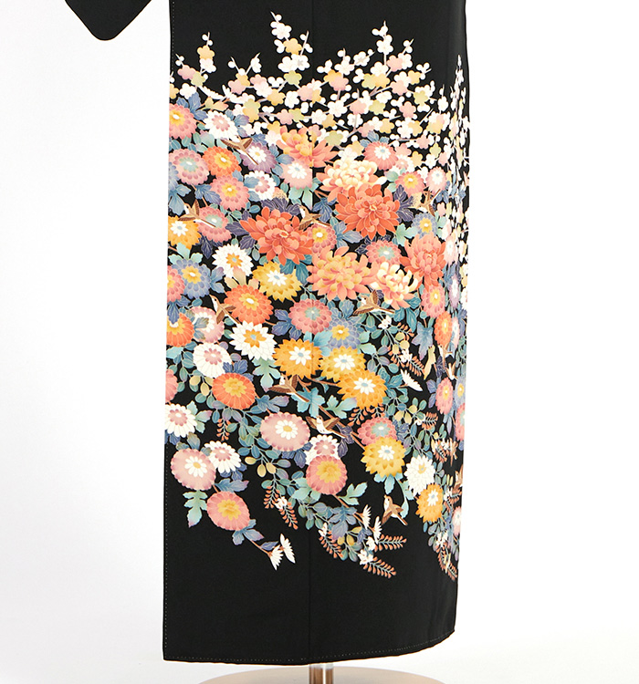 友禅 黒留袖 No.CA-2627-Sサイズのレンタル｜きもの365