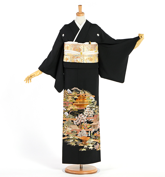 蘇州刺繍 黒留袖 No.CA-2638-Sサイズ