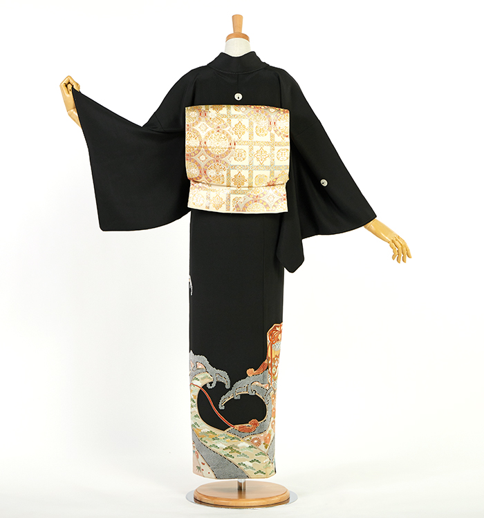 京友禅 千總 黒留袖 No.CA-2644-Sサイズのレンタル｜きもの365