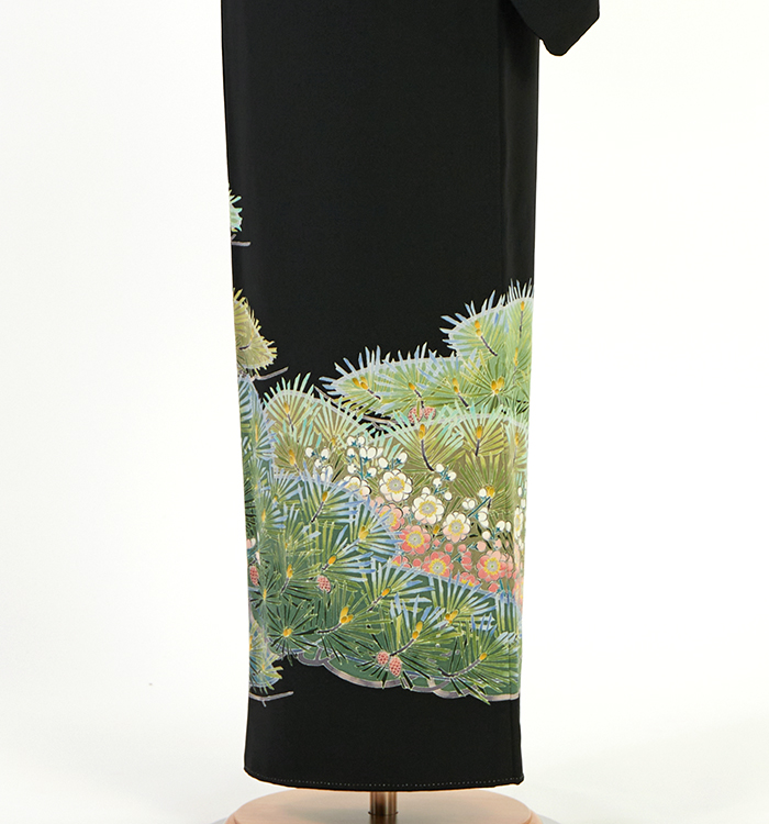 帯・逸品】本加賀友禅 黒留袖 No.CA-2648-Lサイズのレンタル｜きもの365