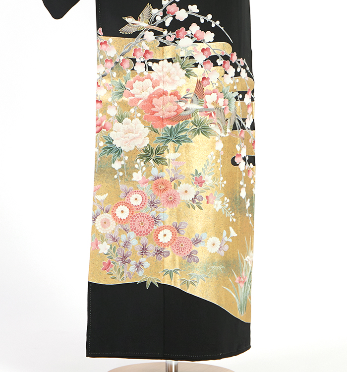 相良刺繍 黒留袖 No.CA-2650-Sサイズのレンタル｜きもの365