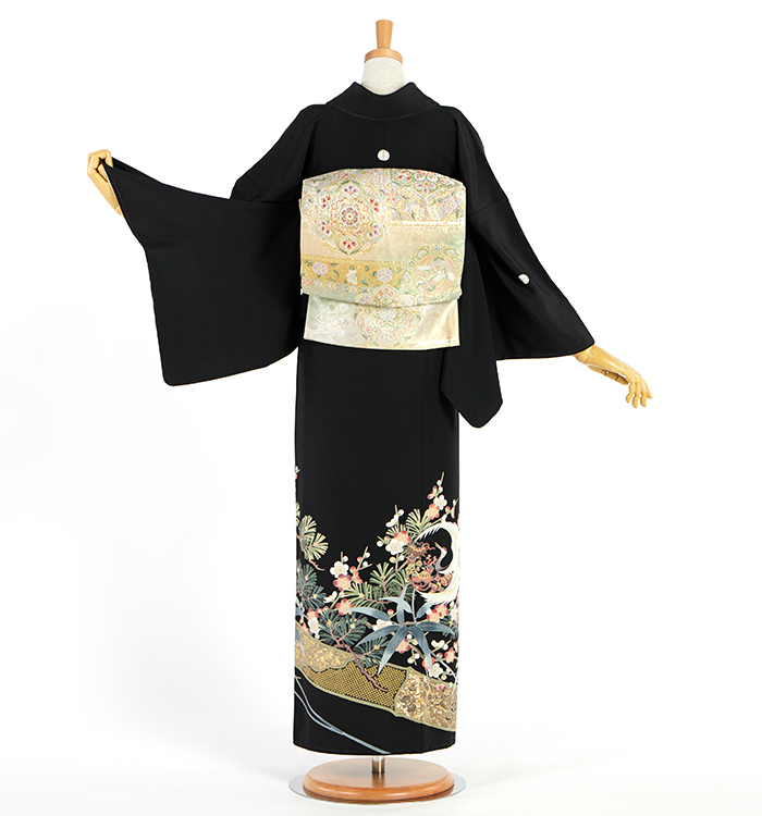 手描友禅作家 黒留袖 No.CA-2652-Sサイズのレンタル｜きもの365