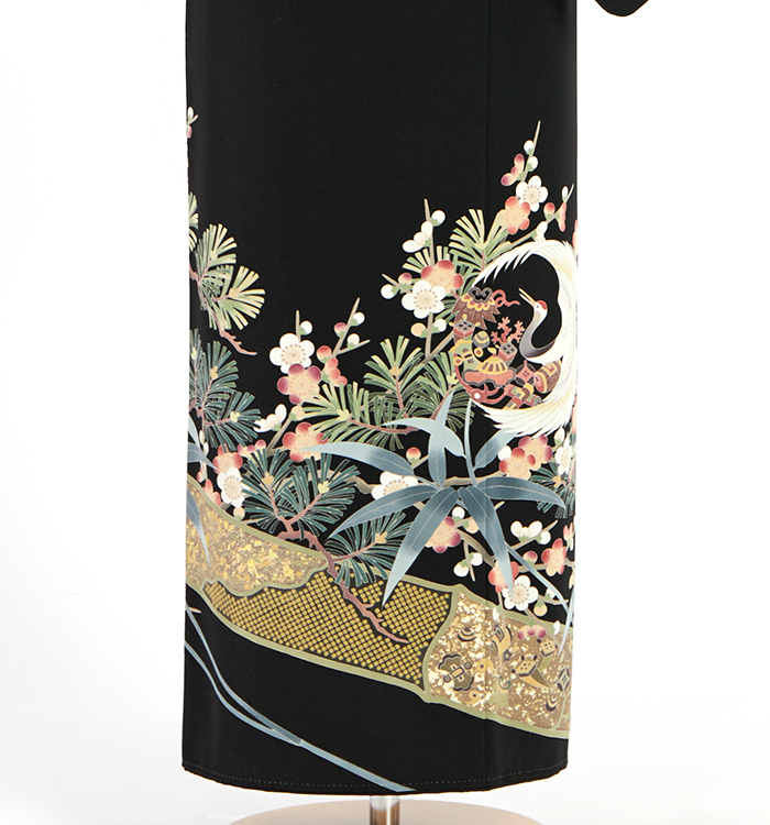 手描友禅作家 黒留袖 No.CA-2652-Sサイズのレンタル｜きもの365