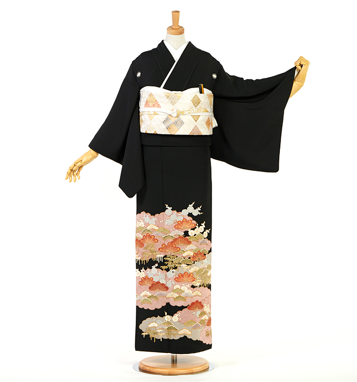 汕頭刺繍 黒留袖 No.CA-2662-Sサイズのレンタル｜きもの365