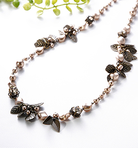 Belles Feuilles beige（ベル・フィーユ ベージュ） No.5XZ-0001-01