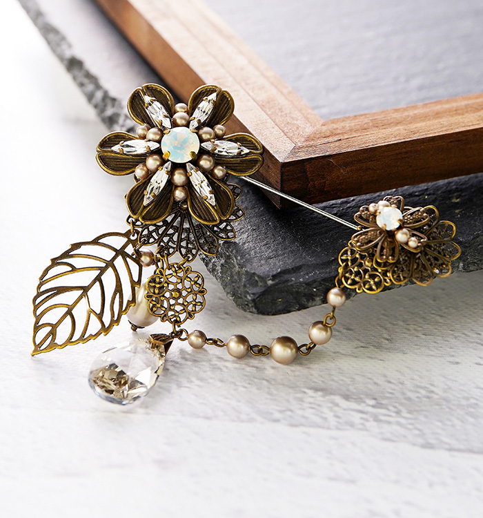 お花のハットピン（ラペルピン） No.5XU-0004-00の通販｜きもの365