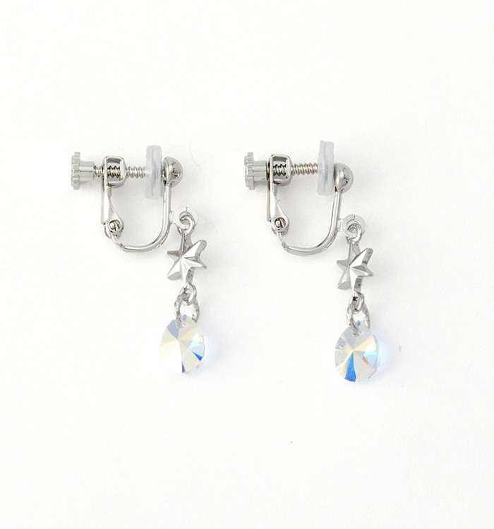 ゆ*た様 Swarovski クリスタル リング・イヤリングセット クリスタルガラス星型 イヤリング ロジウム No.5XT-0022-00の通販