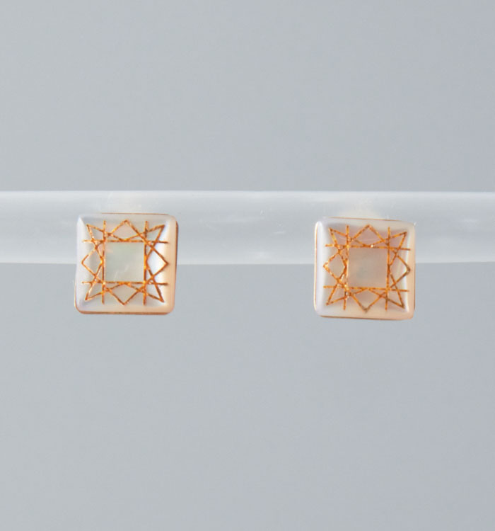 スクエアダイヤカットピアス No.5XF-0007-00の通販｜きもの365