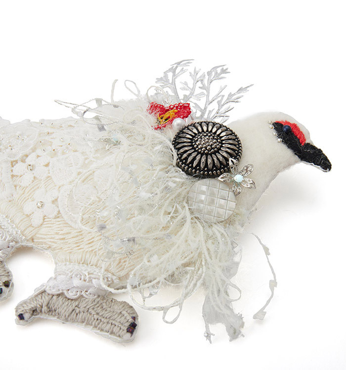 irodori az brooch(ライチョウ) No.5XW-0003-00の通販｜きもの365