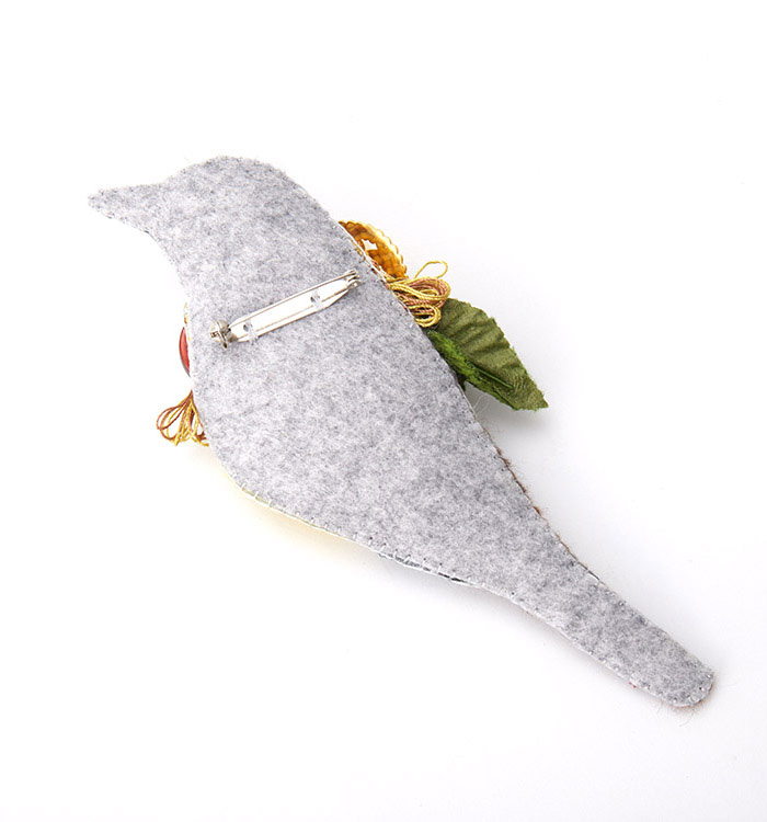 irodori az brooch(キセキレイ) No.5XW-0011-00の通販｜きもの365