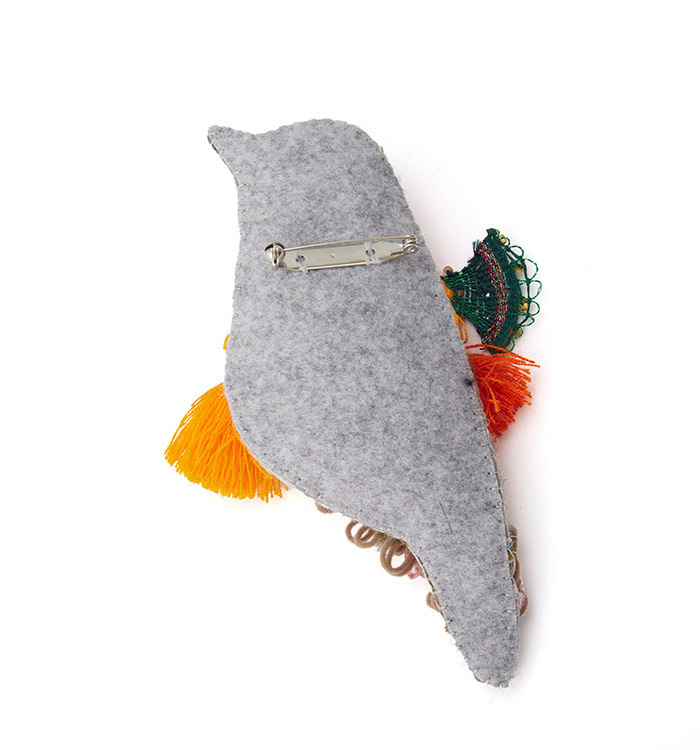 ろびん様オーダー irodori az brooch(クリスマスロビン) No.5XW-0009-00の通販｜きもの365