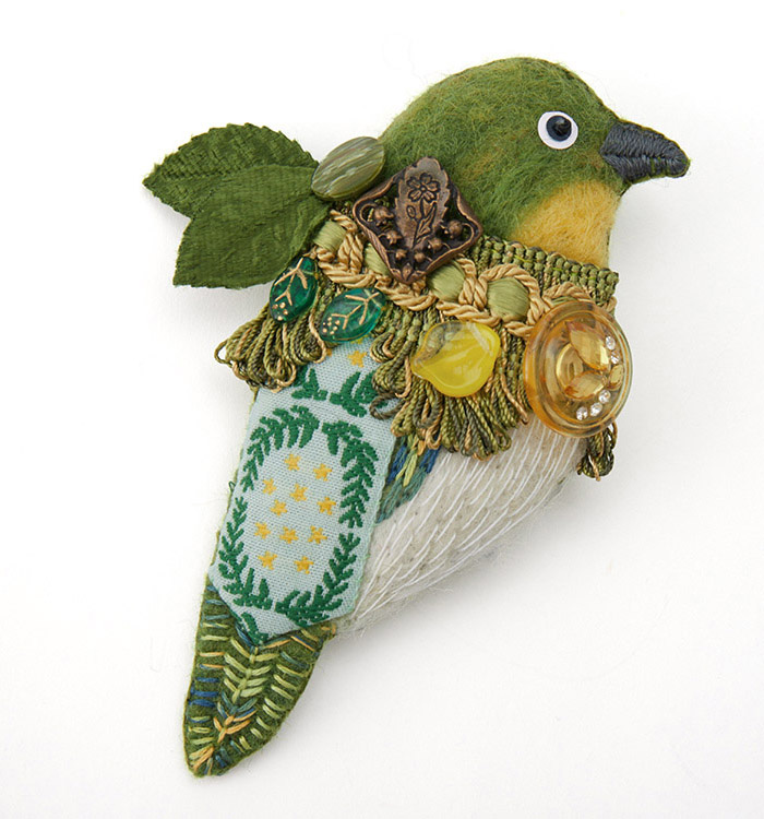 irodori az brooch(メジロ) No.5XW-0005-00の通販｜きもの365