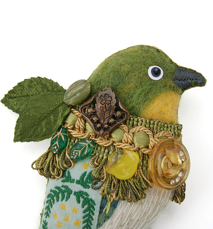 irodori az brooch(メジロ) No.5XW-0005-00の通販｜きもの365