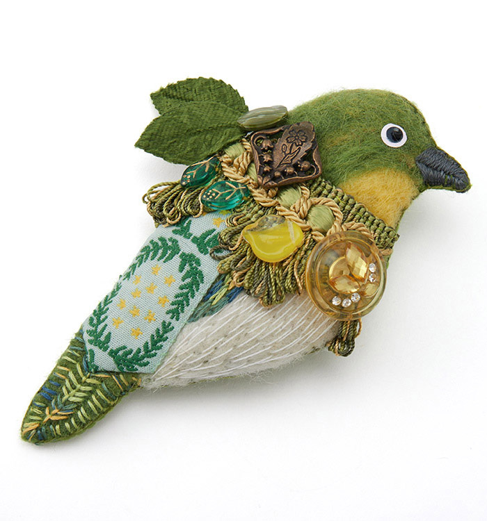 irodori az brooch(メジロ) No.5XW-0005-00の通販｜きもの365