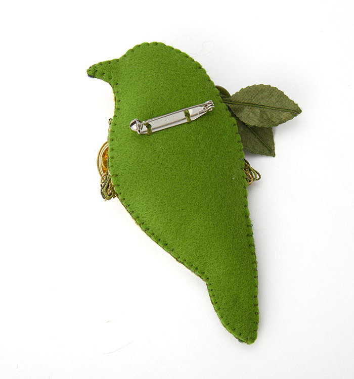 irodori az brooch(メジロ) No.5XW-0005-00の通販｜きもの365