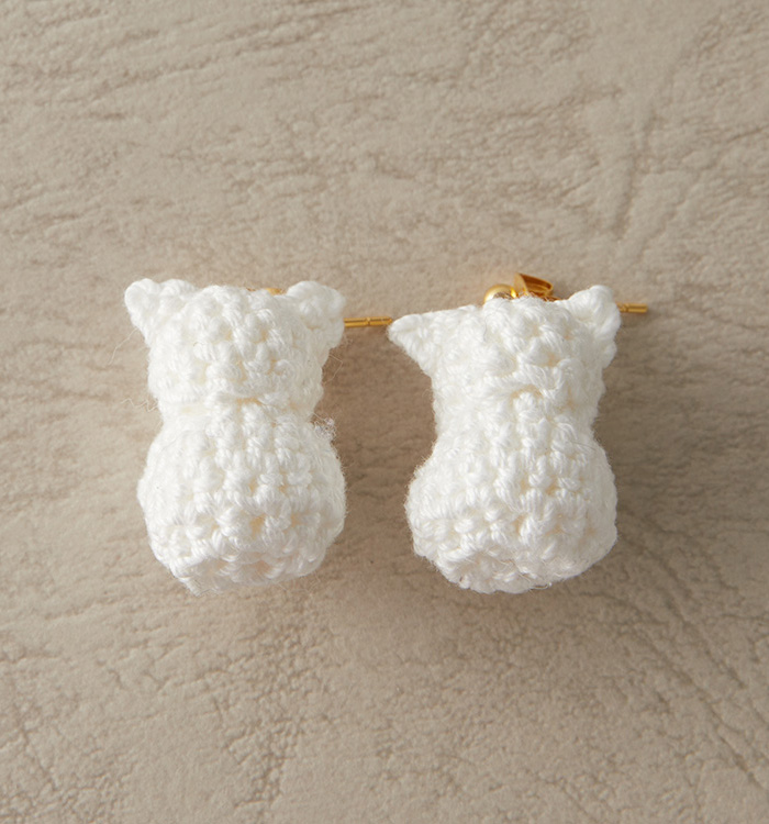 照れてる猫ちゃん ポストピアス No.5XI-0004-01_04