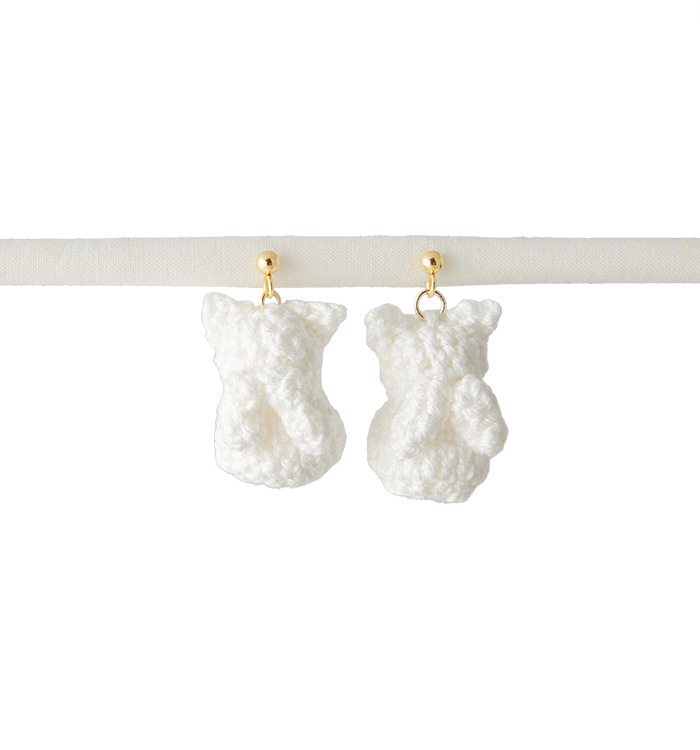 照れてる猫ちゃん ポストピアス No.5XI-0004-01_08
