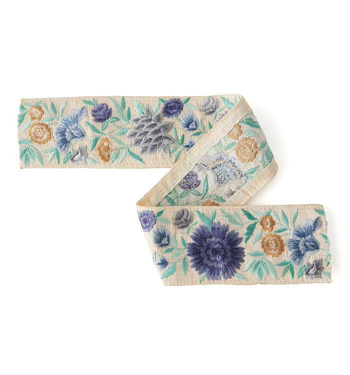 インド刺繍リボン セット 50cmカット×3本 (3) No.5ZK-0198-00の通販
