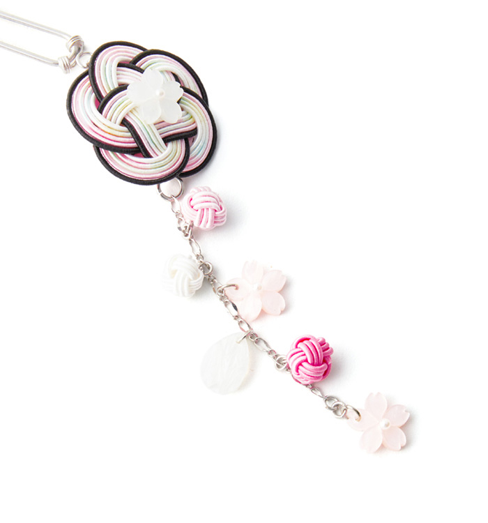 水引 桜のビラ付きかんざし No.5ZN-0191-00の通販｜きもの365