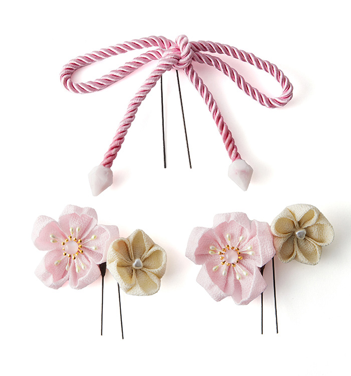 専用画面 ¥2500 つまみ細工髪飾り ピンク系　ハンドメイド つまみ細工 髪飾り ピンク 白 その他ヘアアクセサリー つまみ