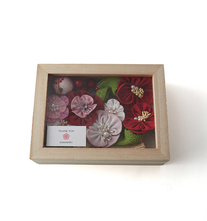 髪飾り【つまみ細工】 椿 No.5ZC-2630-00の通販｜きもの365