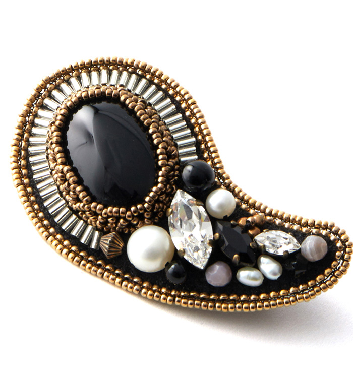 しずく型のブローチ No.5XX-0017-00の通販｜きもの365