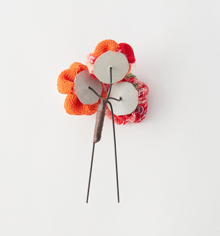 Cheerful つまみ細工かんざしミニ No.5ZN-0204-00の通販｜きもの365