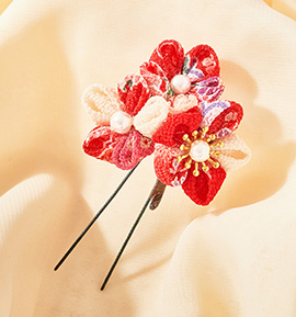 Bravery つまみ細工かんざしミニ No.5ZN-0202-00の通販｜きもの365