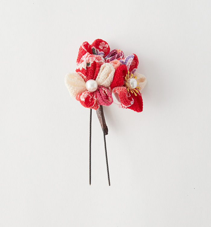 Bravery つまみ細工かんざしミニ No.5ZN-0202-00の通販｜きもの365