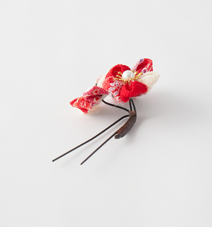 Bravery つまみ細工かんざしミニ No.5ZN-0202-00の通販｜きもの365