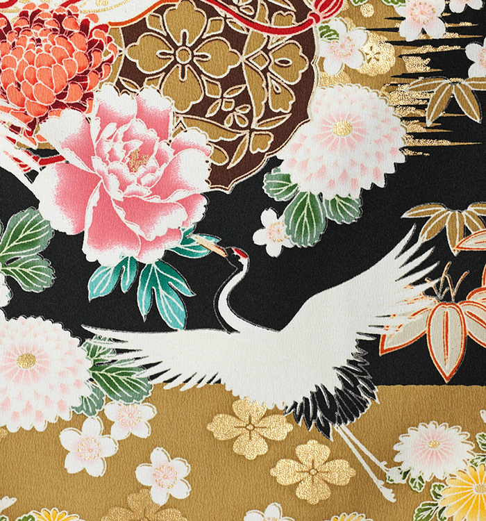 【着物単品】H・L 黒留袖 No.CE-2340-Mサイズ_03