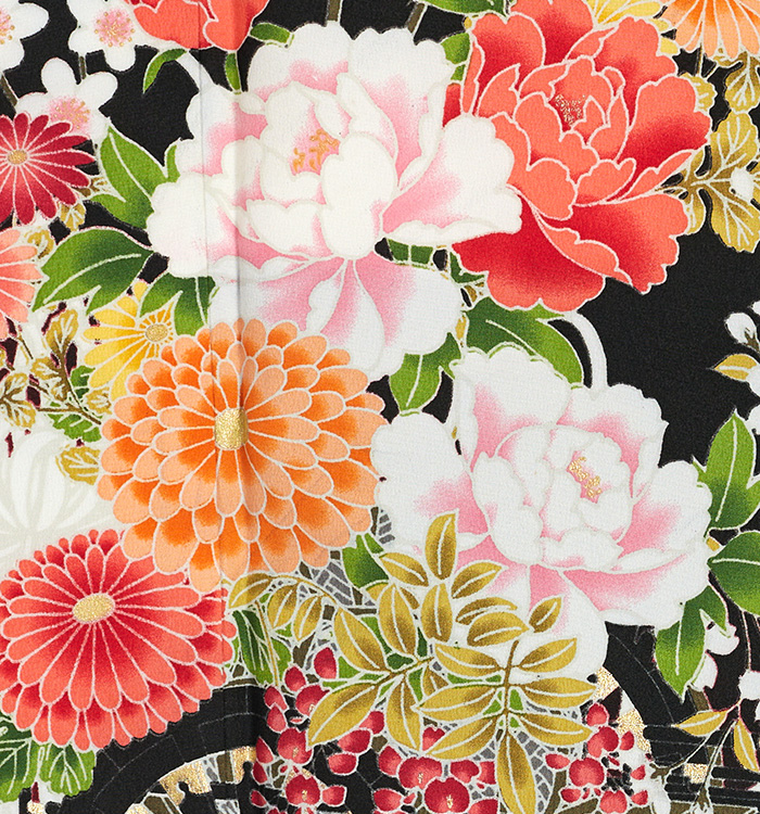 【着物単品】H・L 黒留袖 No.CE-2342-Mサイズ_02