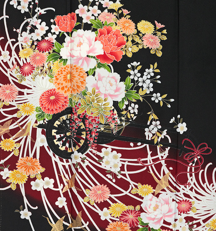 【着物単品】H・L 黒留袖 No.CE-2342-Mサイズ_01