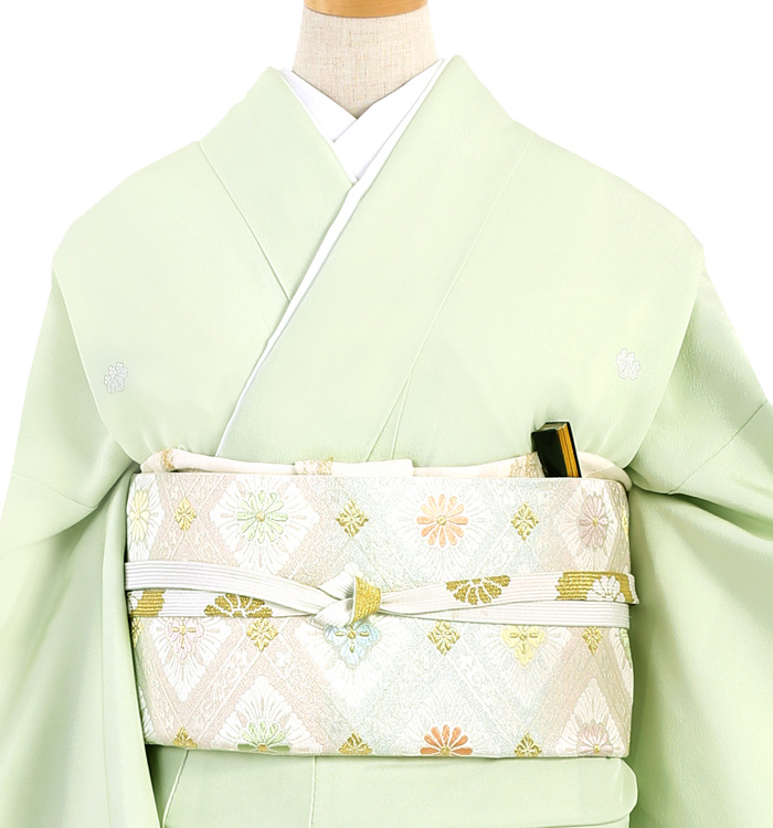 美品】色留袖 五つ紋 蔦 正絹 着物 袷