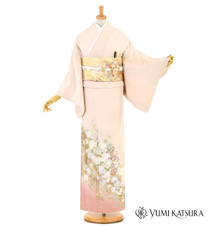 桂由美 色留袖 No.DA-1007-Mサイズ