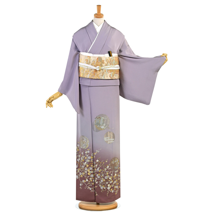 山口美術織物 色留袖 No.DA-1047-Mサイズのレンタル｜きもの365