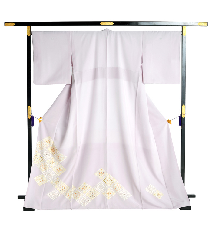 芸能人着用柄 色留袖 No.DA-1067-ワイド-MOサイズのレンタル｜きもの365